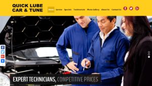 Quick Lube Car and Tune Website